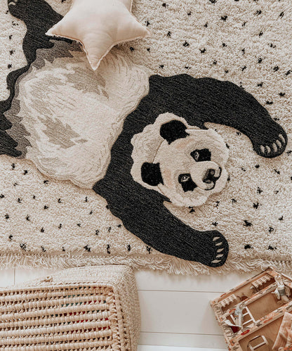 Gulvteppe Plumpy Panda Rug small 97x55 cm