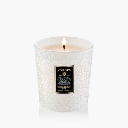 Tahitian Coconut Vanilla Classic Boxed Candle 60 Timer