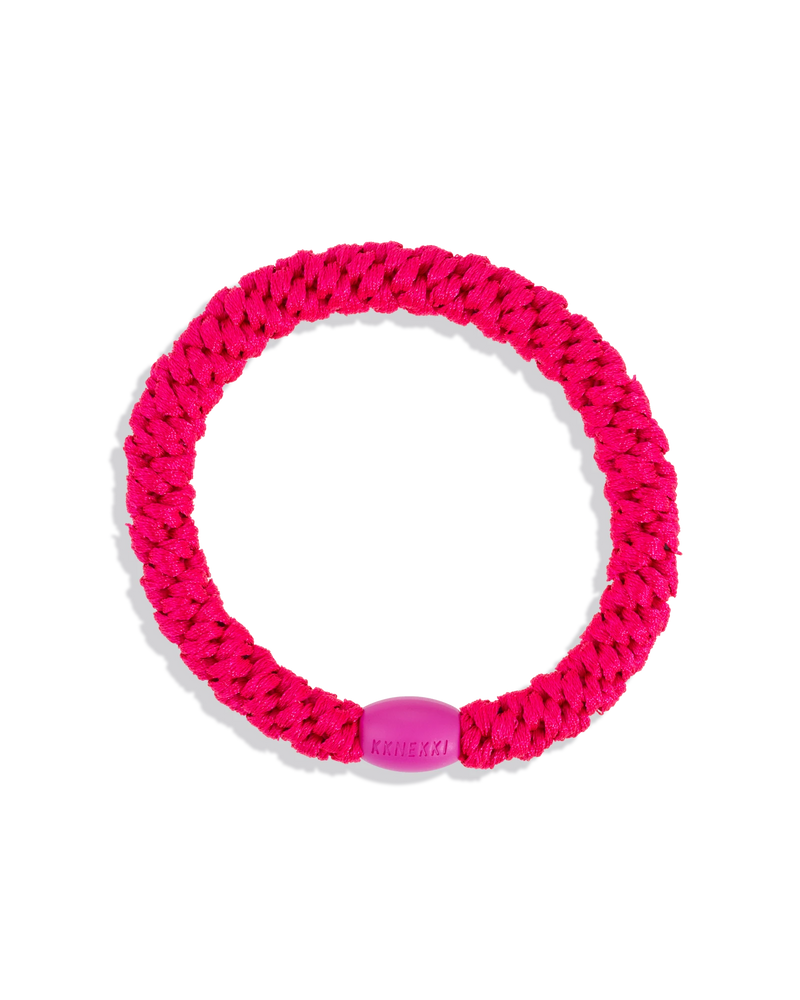 Kknekki hårstrikk Strong Pink