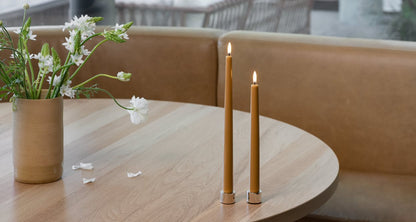LED taper candle white 2.3x16.4 cm
