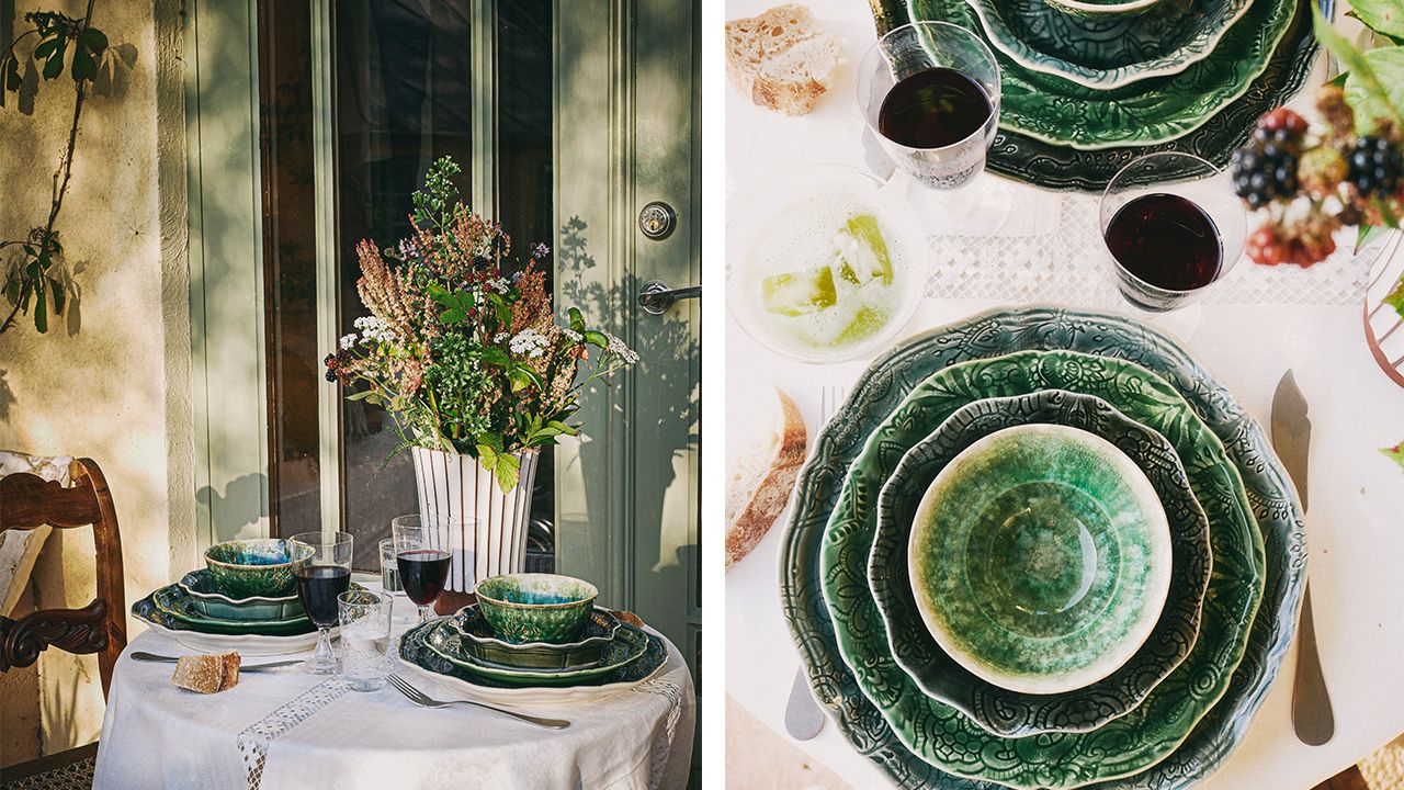 Serveringsfat rundt 34 cm Dusk