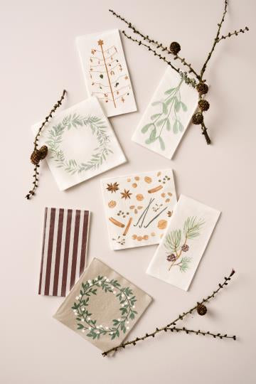 Serviett buffét Furugren m/kongler