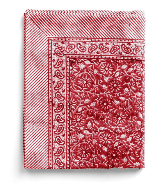 Tablecloth Margerita Red 150x350 cm