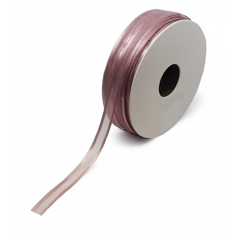 Silkebånd Old Rose 10 mm