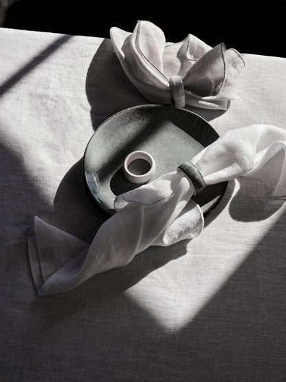 Serviett Gracie 45x45 cm taupe warm grey