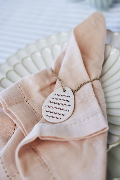 Serviett Angela lys rosa 45x45 cm