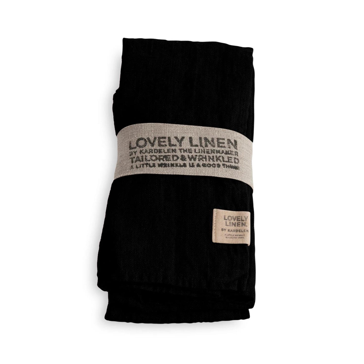 Napkin Lovely Black 45x45 cm