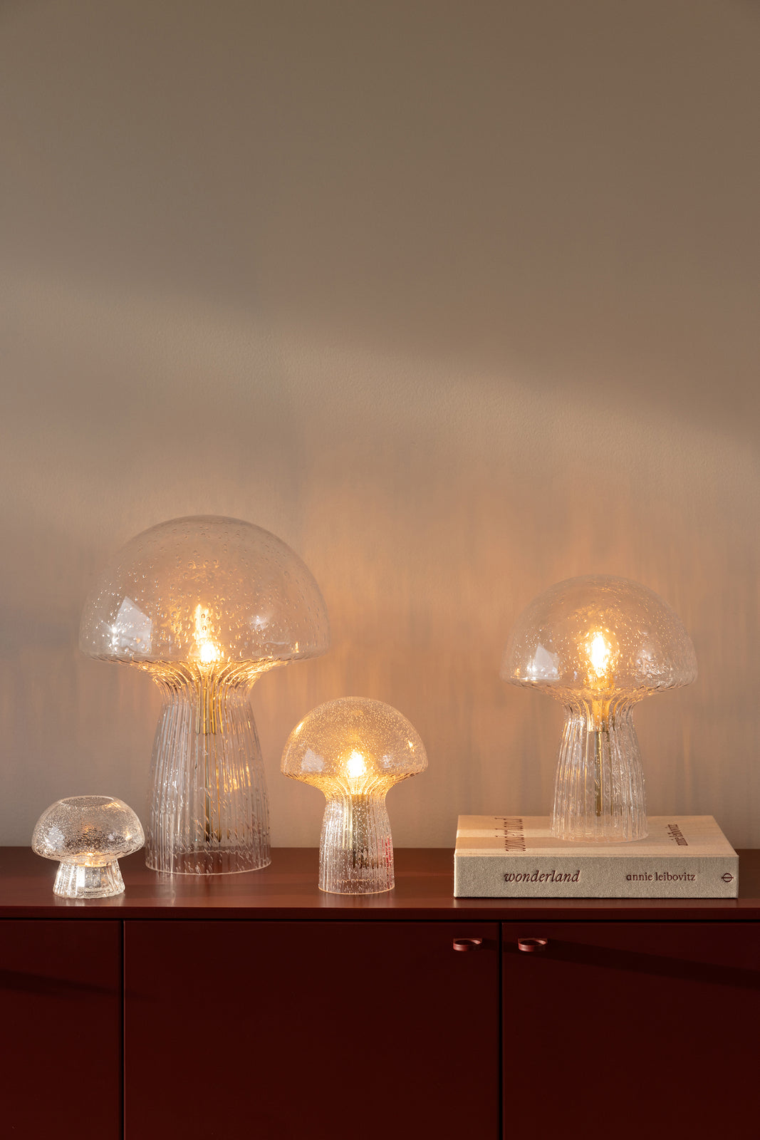 Bordlampe Fungo 22 klar Special edition