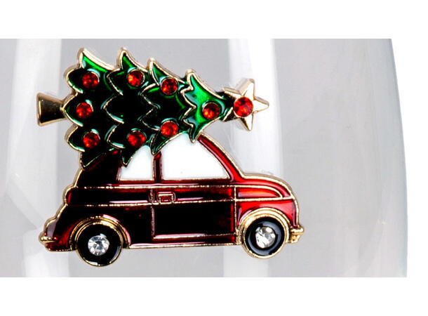 Wine glass Red car 480 ml