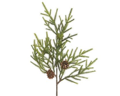 Branch with cones 44 cm