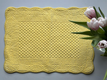Spisebrikke velour Mimosa