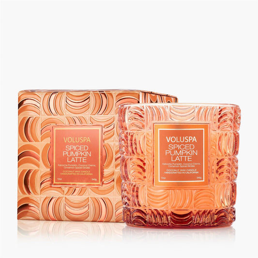 Spiced Pumpkin Latte Classic Boxed Candle 340 gram