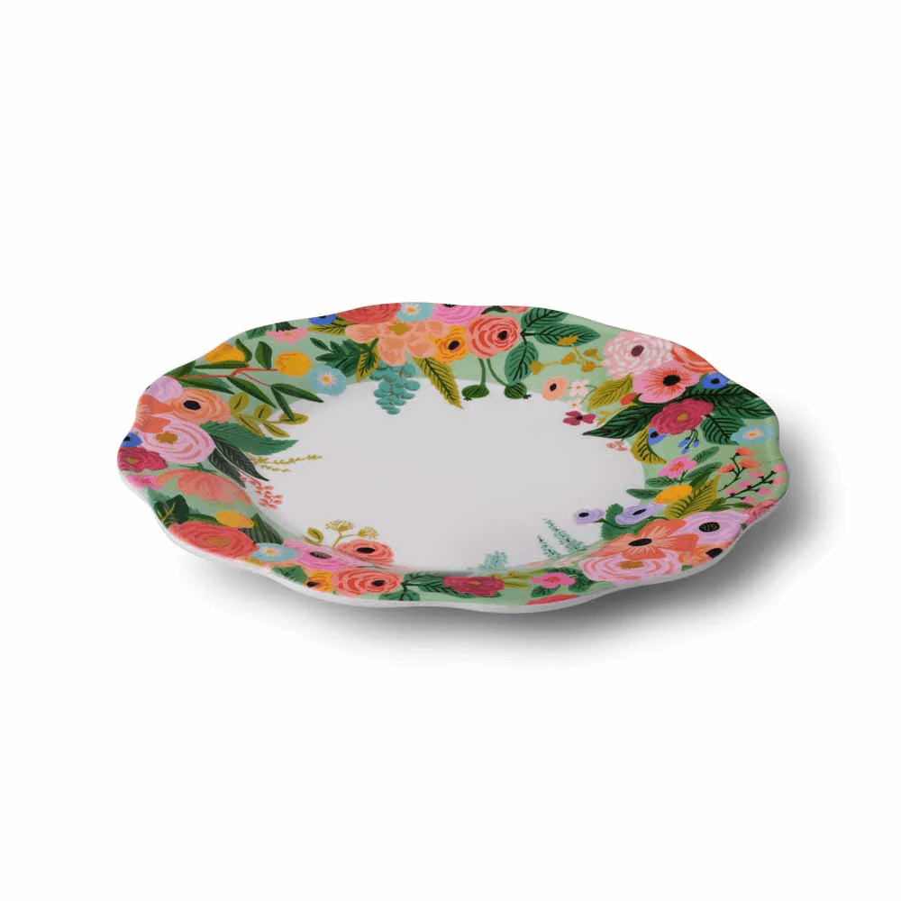 Garden Party tallerken 28 cm S/4