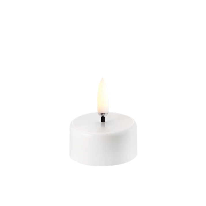 LED tea light white 4x2.1 cm
