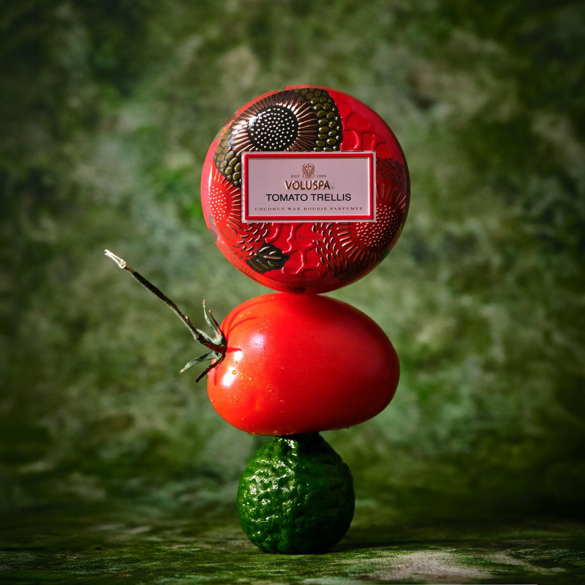 Tomato Trellis Mini Tin Candle 25 Timer