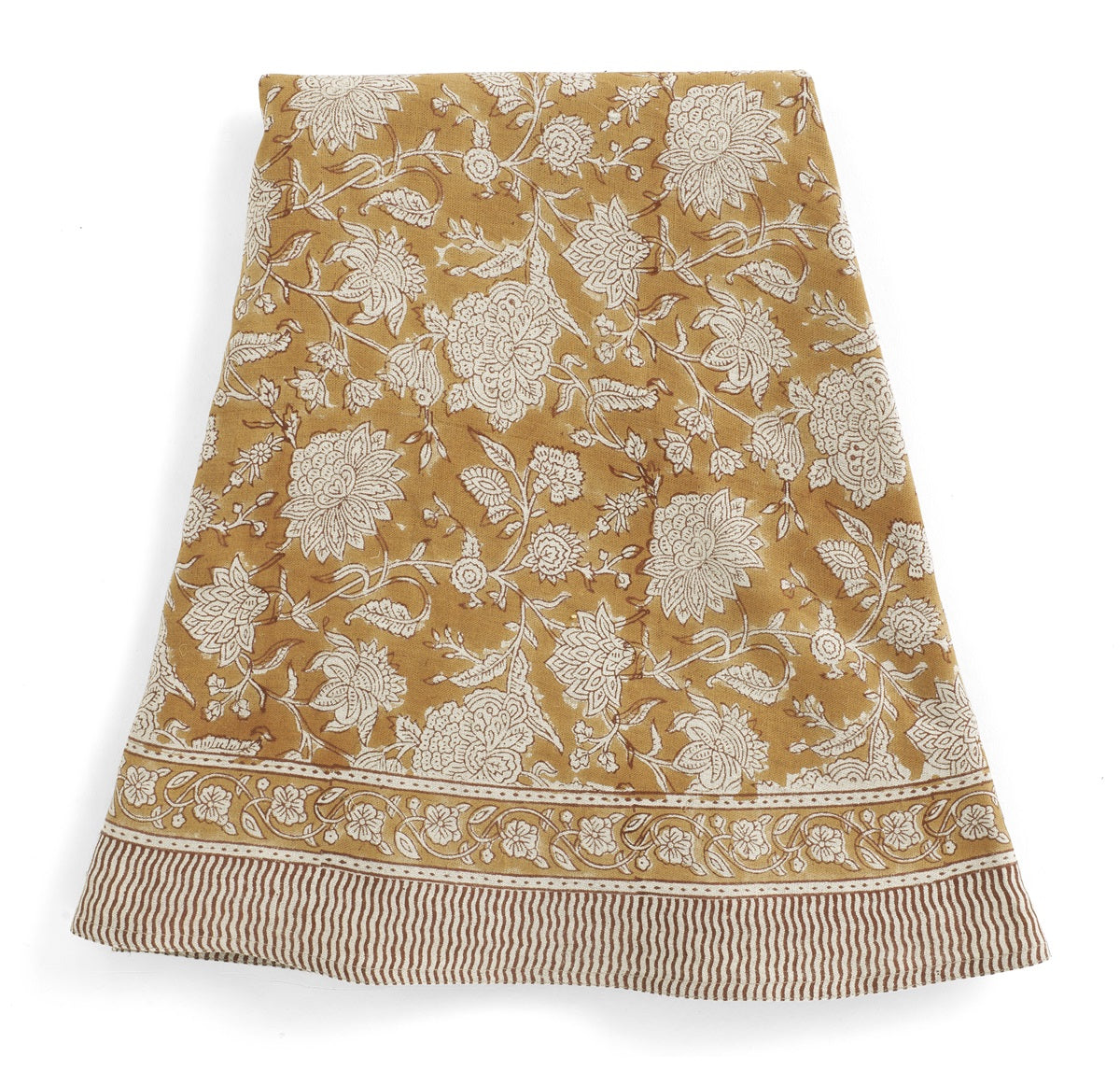 Duk Indian Rose Ochre Rund 220 cm