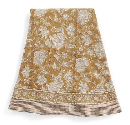 Duk Indian Rose Ochre Rund 220 cm