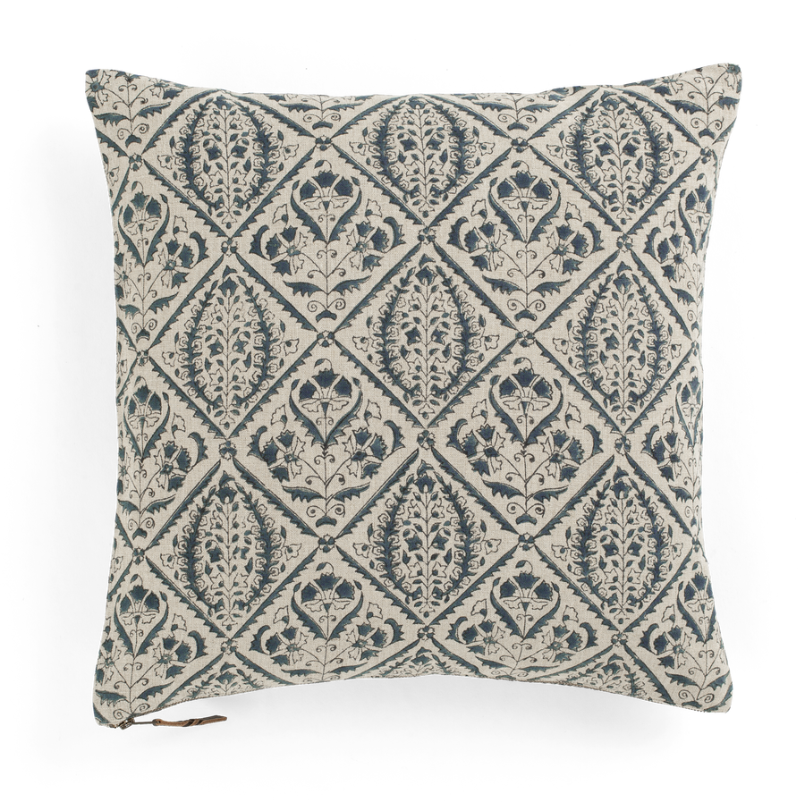 Putetrekk Jaipur Denim Blue 50x50 cm