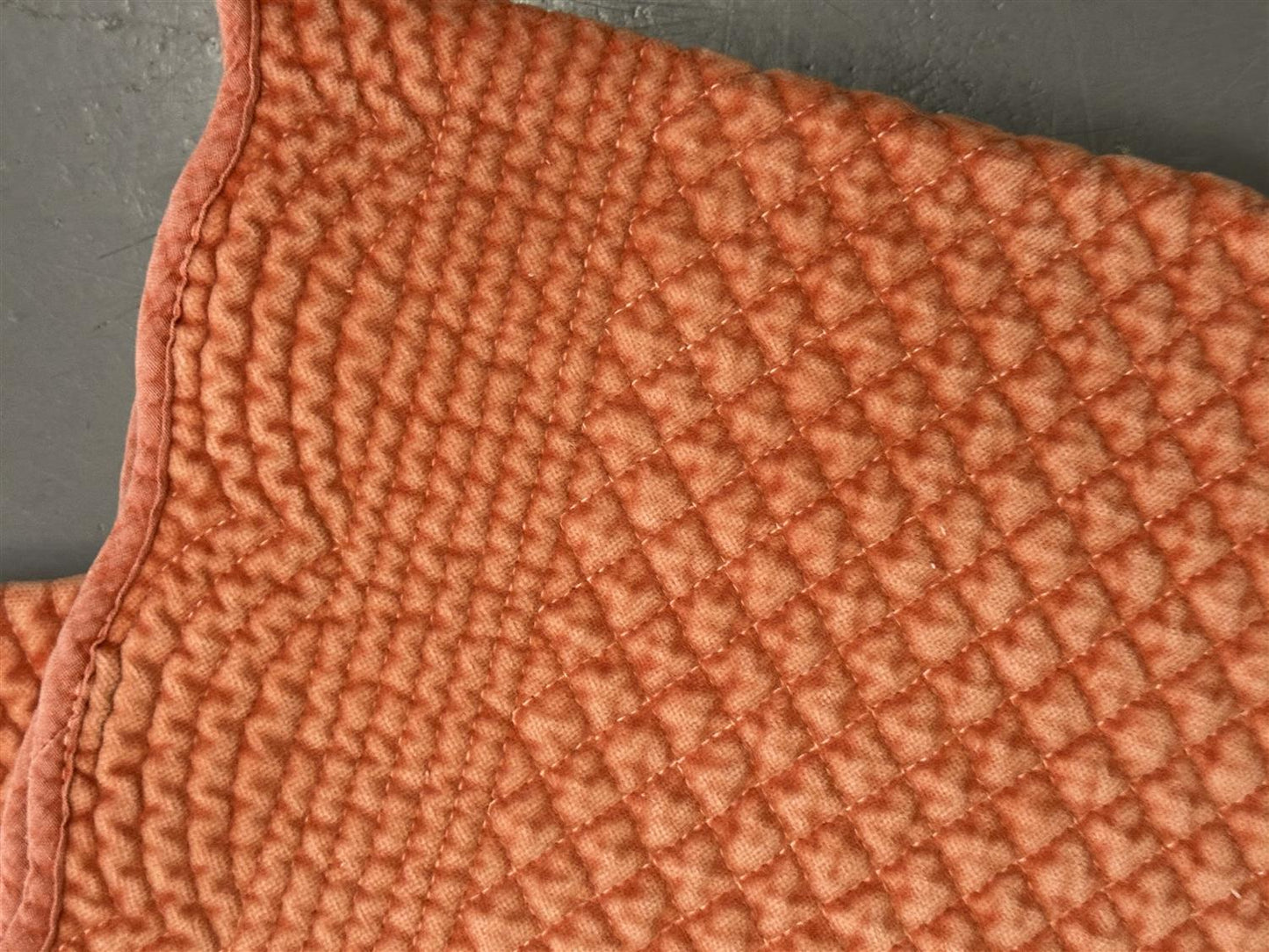 Spisebrikke velour Burnt Orange