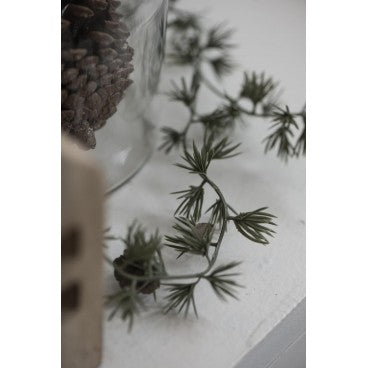 Girlander sedertre m/kongler 180 cm