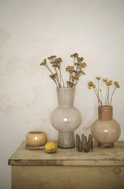 Leah telysholder hvete 11 cm