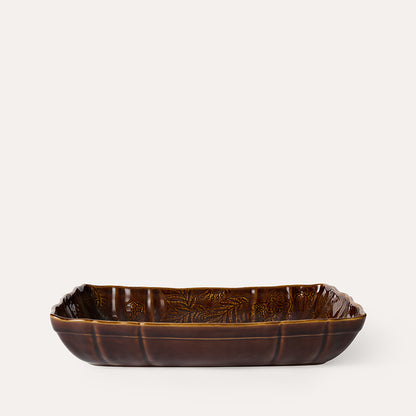 Ildfast form 35x23 cm Coffee