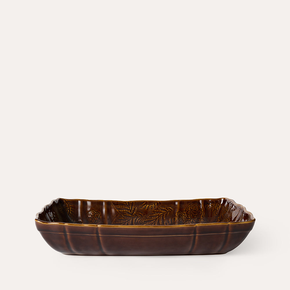 Oven dish 35x23 cm Coffee