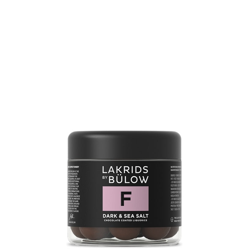 Lakris F Dark Sea Salt 115 gram