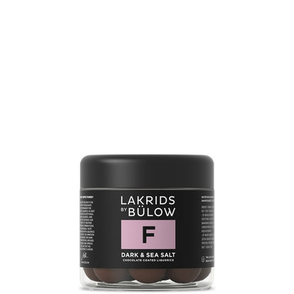 Lakris F Dark Sea Salt 115 gram