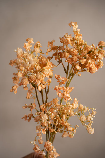 Brudeslør orange 70 cm