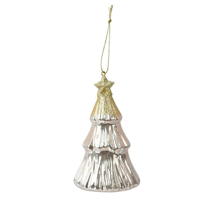 Christmas tree decoration Christmas tree with star 12 cm