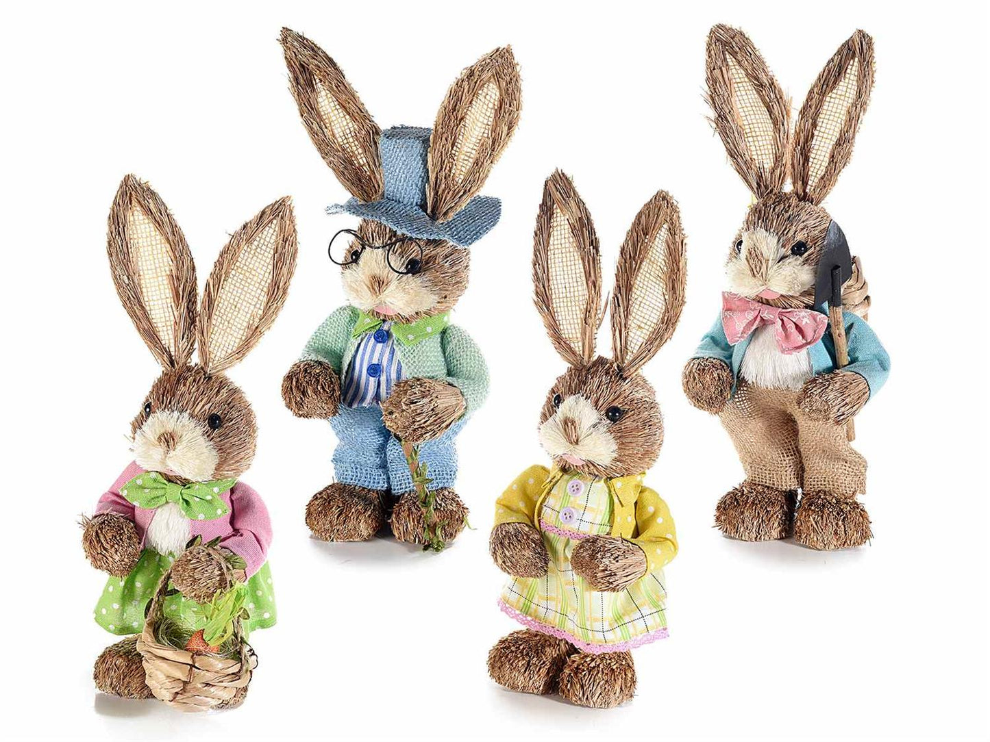 Påskekanin gul 33 cm