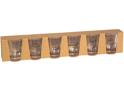 Shotglass tekst S/6