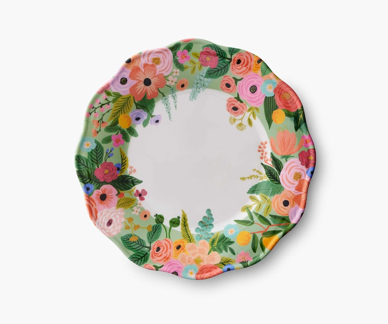 Garden Party tallerken 28 cm S/4