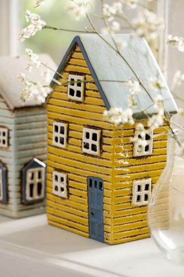 Lyshus Thorshavn gul 18 cm