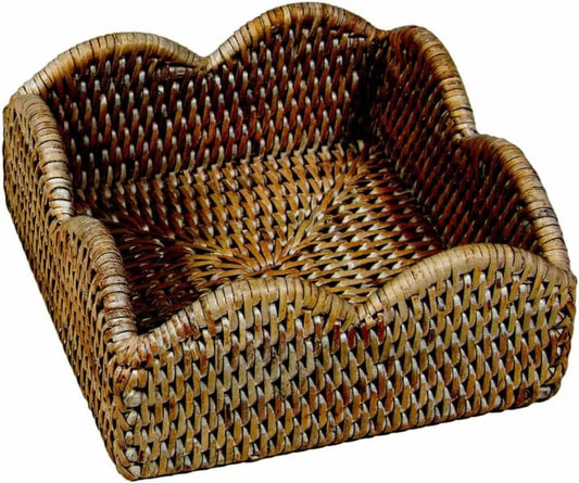 Serviettholder rotting scallop kaffe