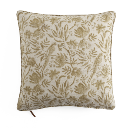 Putetrekk Parrot Ochre 50x50 cm