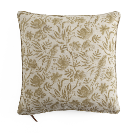 Putetrekk Parrot Ochre 50x50 cm