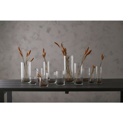 Sylinder vase 9x15 cm