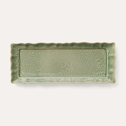 Serveringsfat 33x13 cm Antique