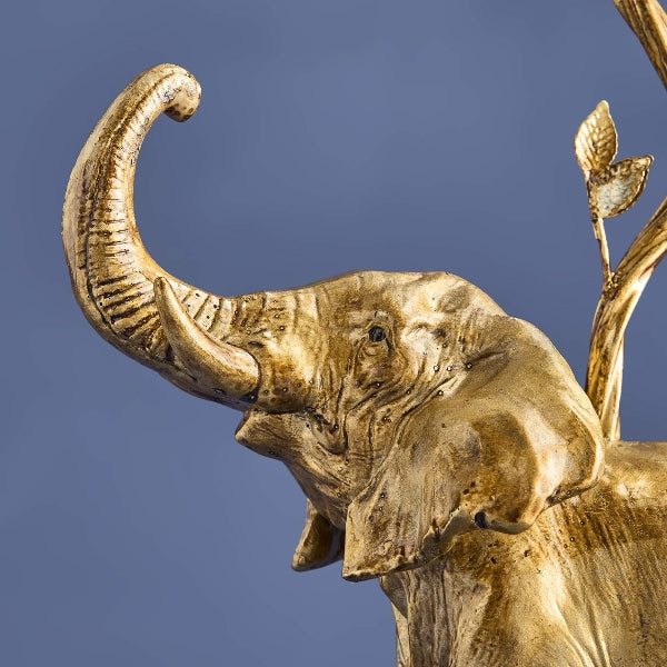 Elefant lysestake 46 cm
