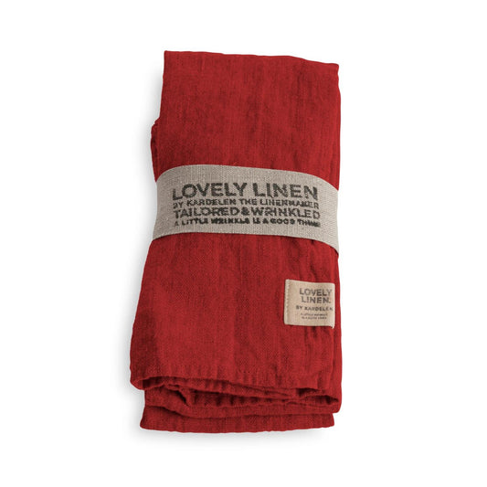 Napkin Lovely Real Red 45x45 cm