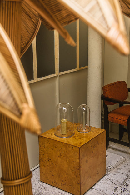 Tindra stormlykt kubbelys 27 cm