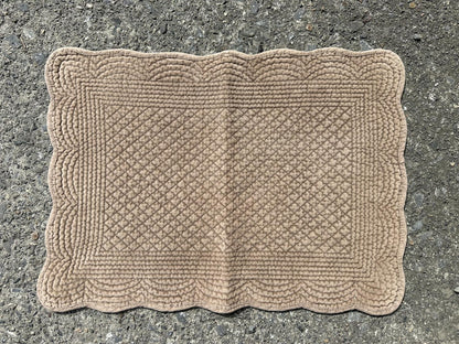 Placemat velour Latte