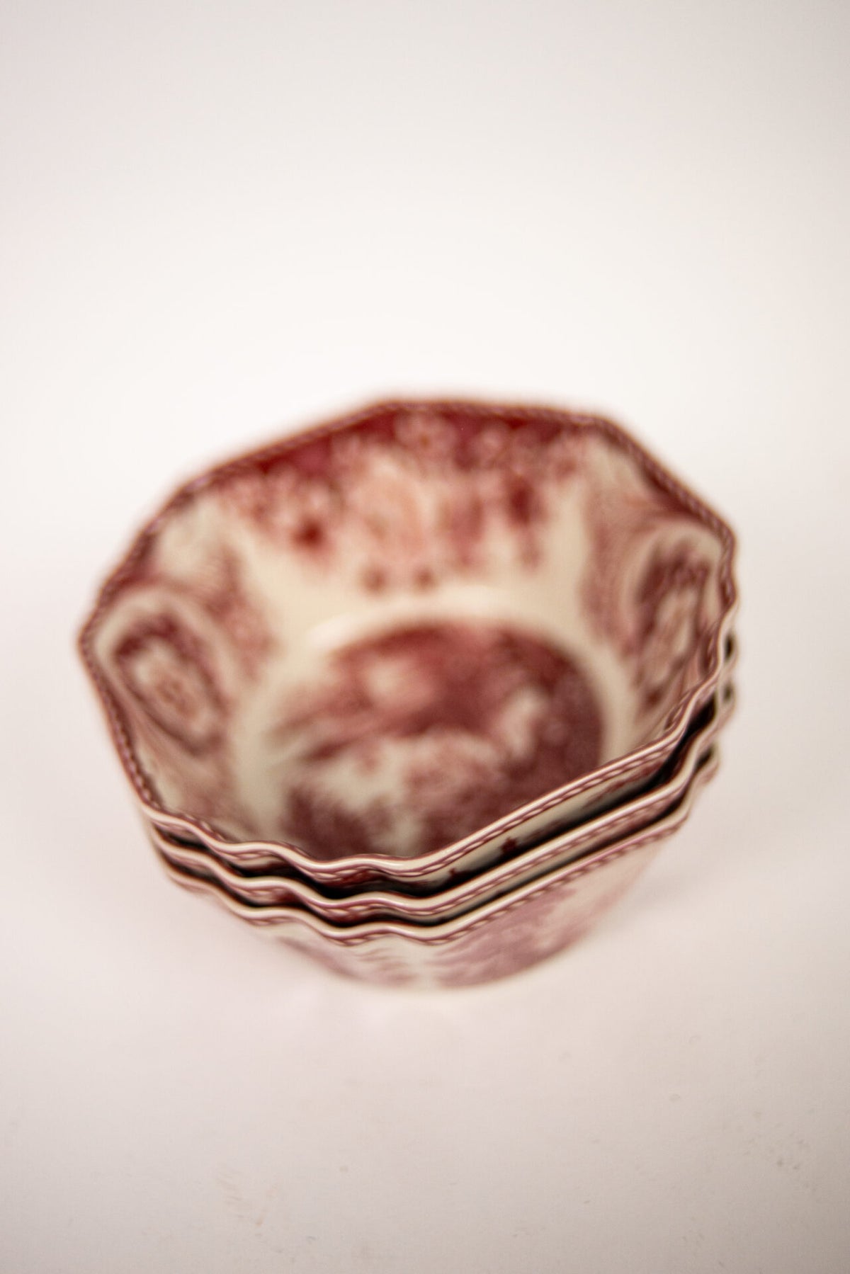 Estelle bowl red 12 cm