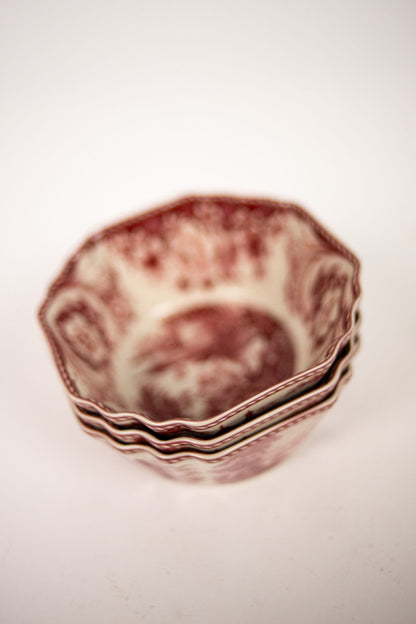 Estelle bowl red 12 cm