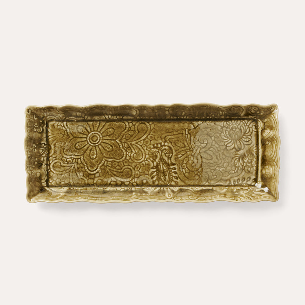 Serveringsfat 33x13 cm Sand
