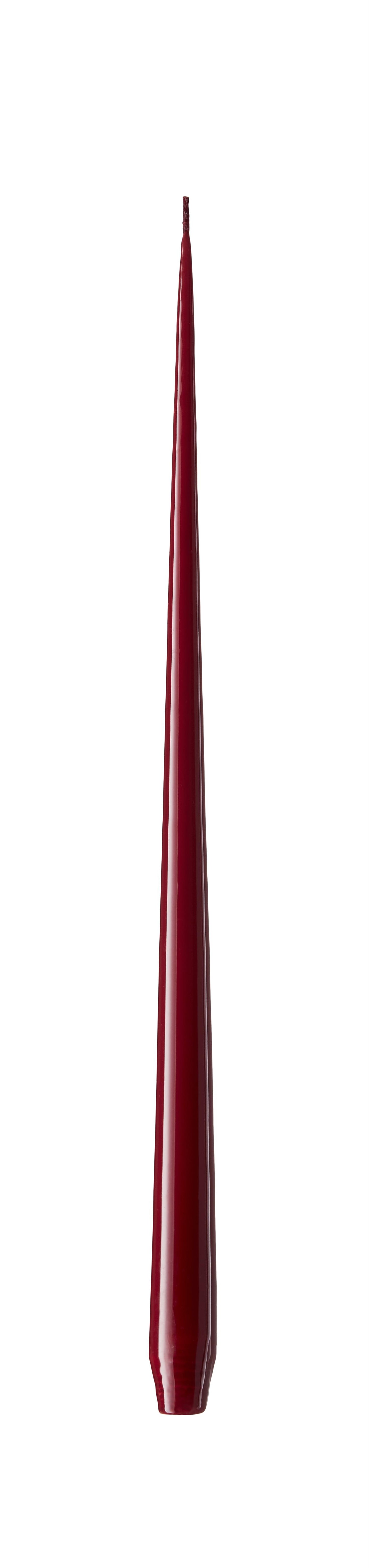 44 Wine Lacquer Candles 32 cm