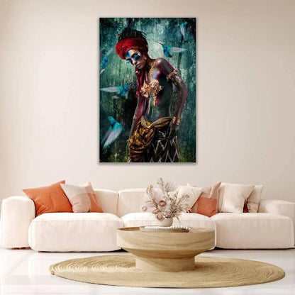 Plexiglass print Hummingbird 80x120 cm