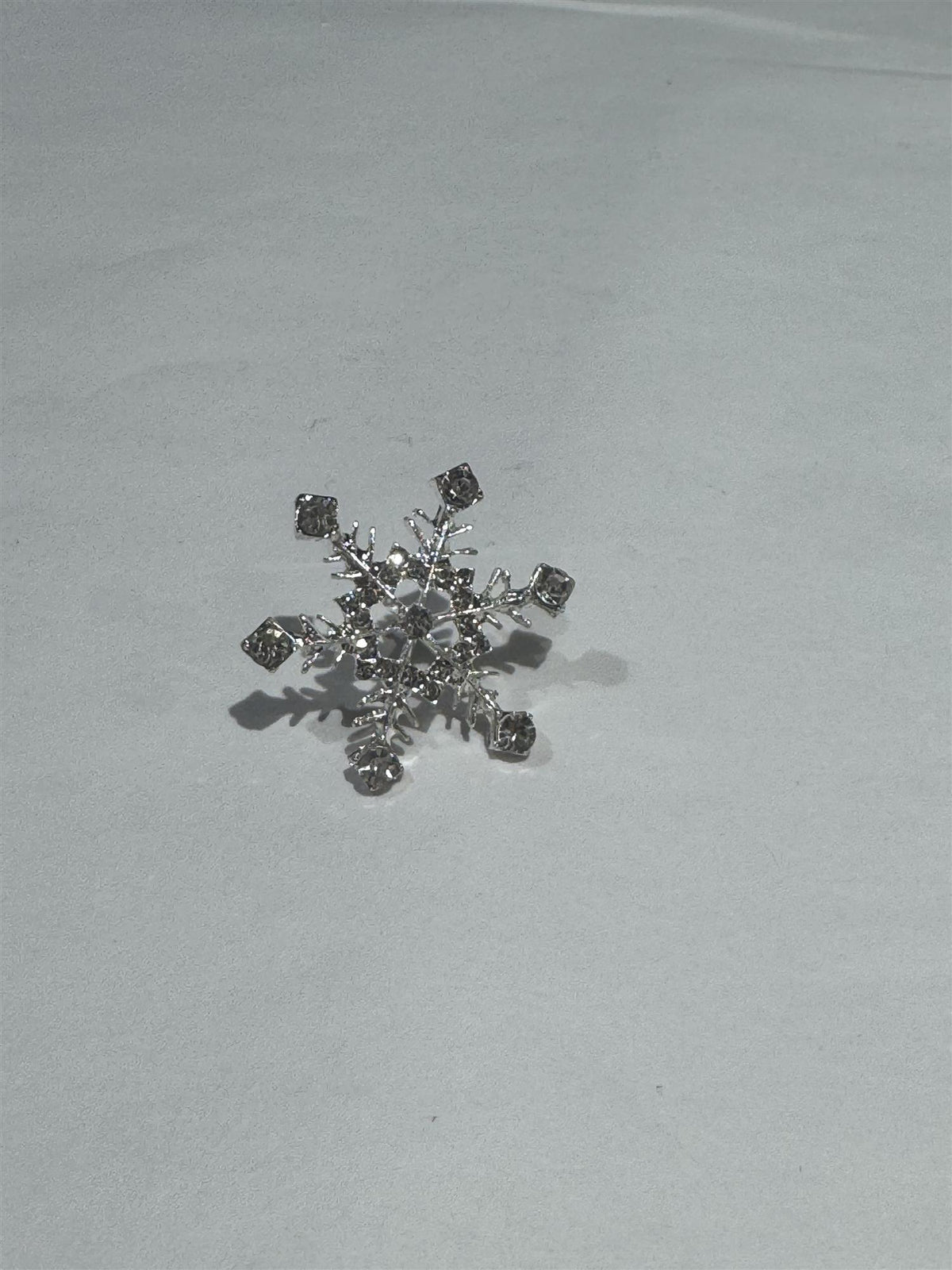 Silver Snowflake Light Decoration